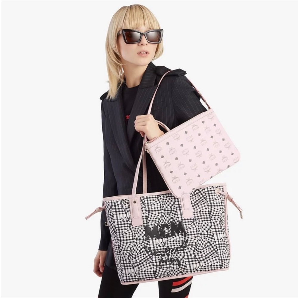 MCM Visetos Zip Pouch